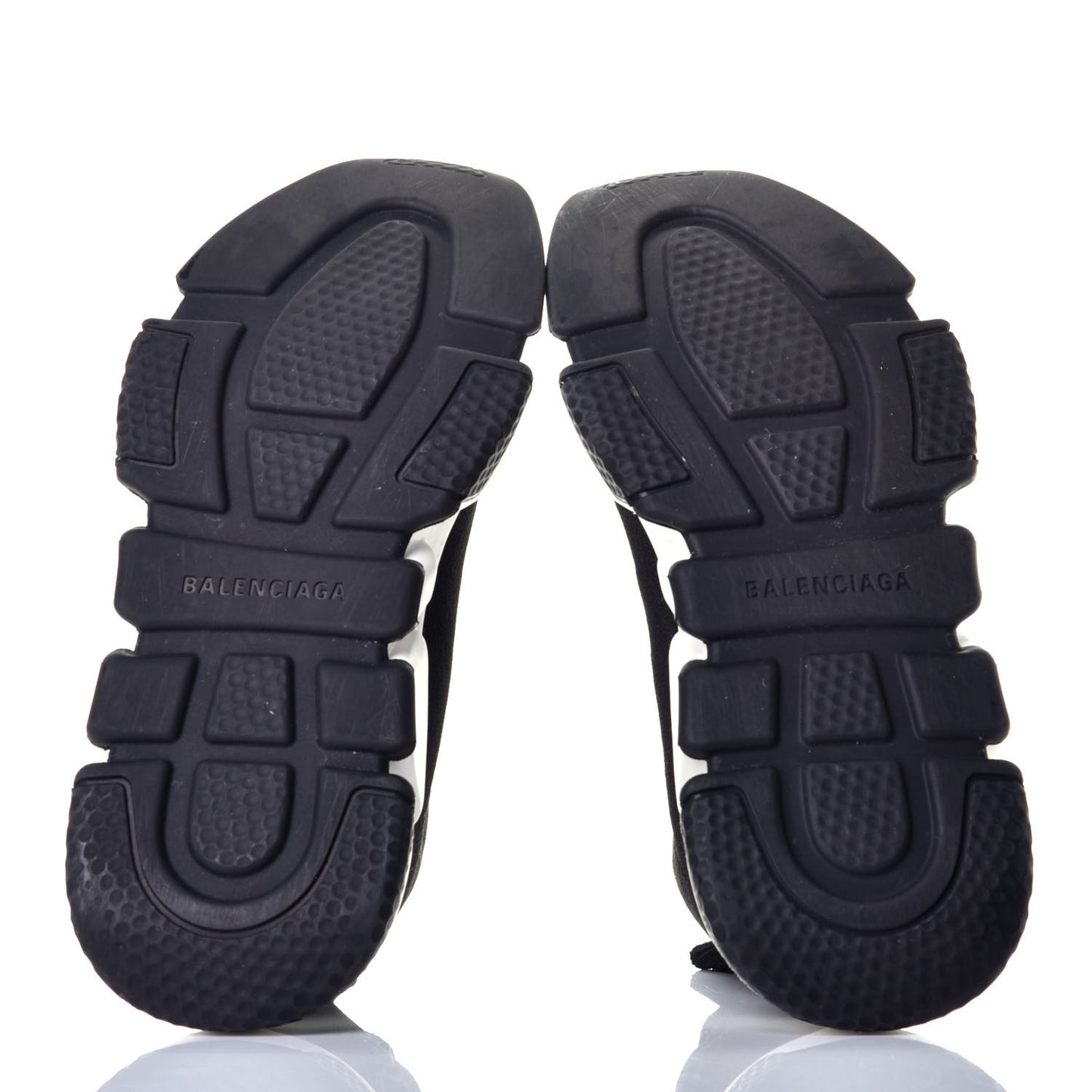 Neoprene Knit Womens Speed Sneakers 39 Black White