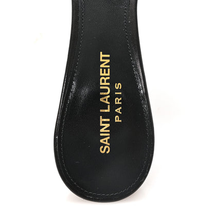 Saint Laurent Nappa Sugar Babylone 90 Mules 40.5 Black 8 of 9