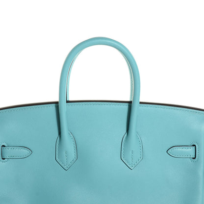 Hermes Swift Birkin 25 Bleu Saint Cyr 6 of 29