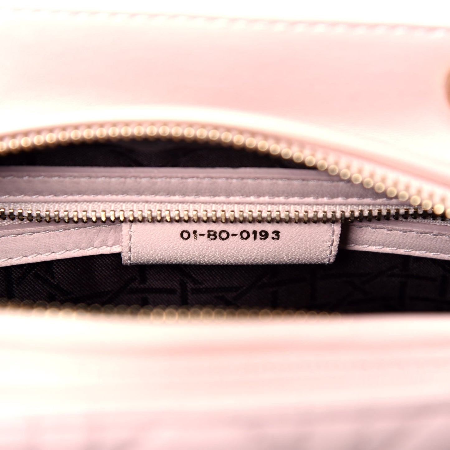 Lambskin Cannage Medium Lady Dior Light Pink