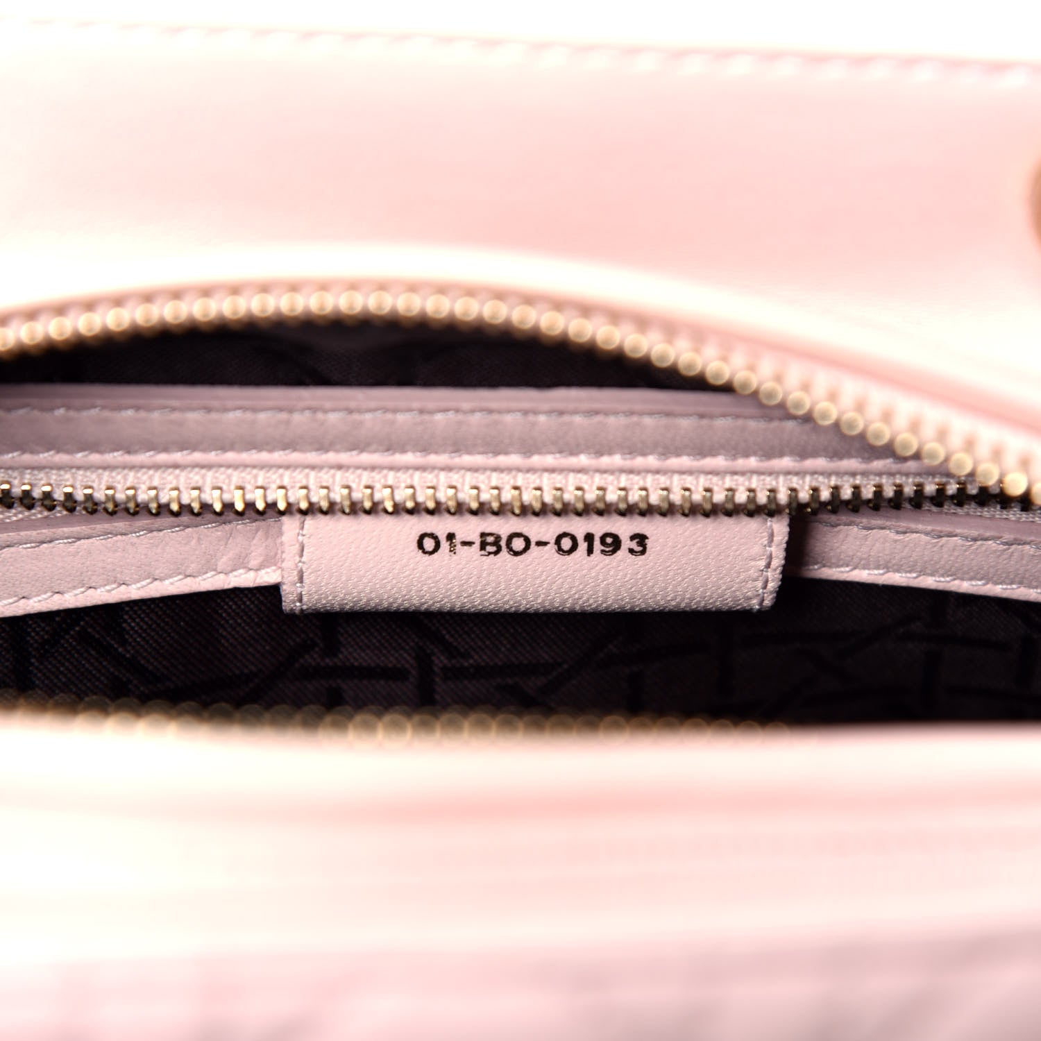 Christian Dior Lambskin Cannage Medium Lady Dior Light Pink 7 of 9