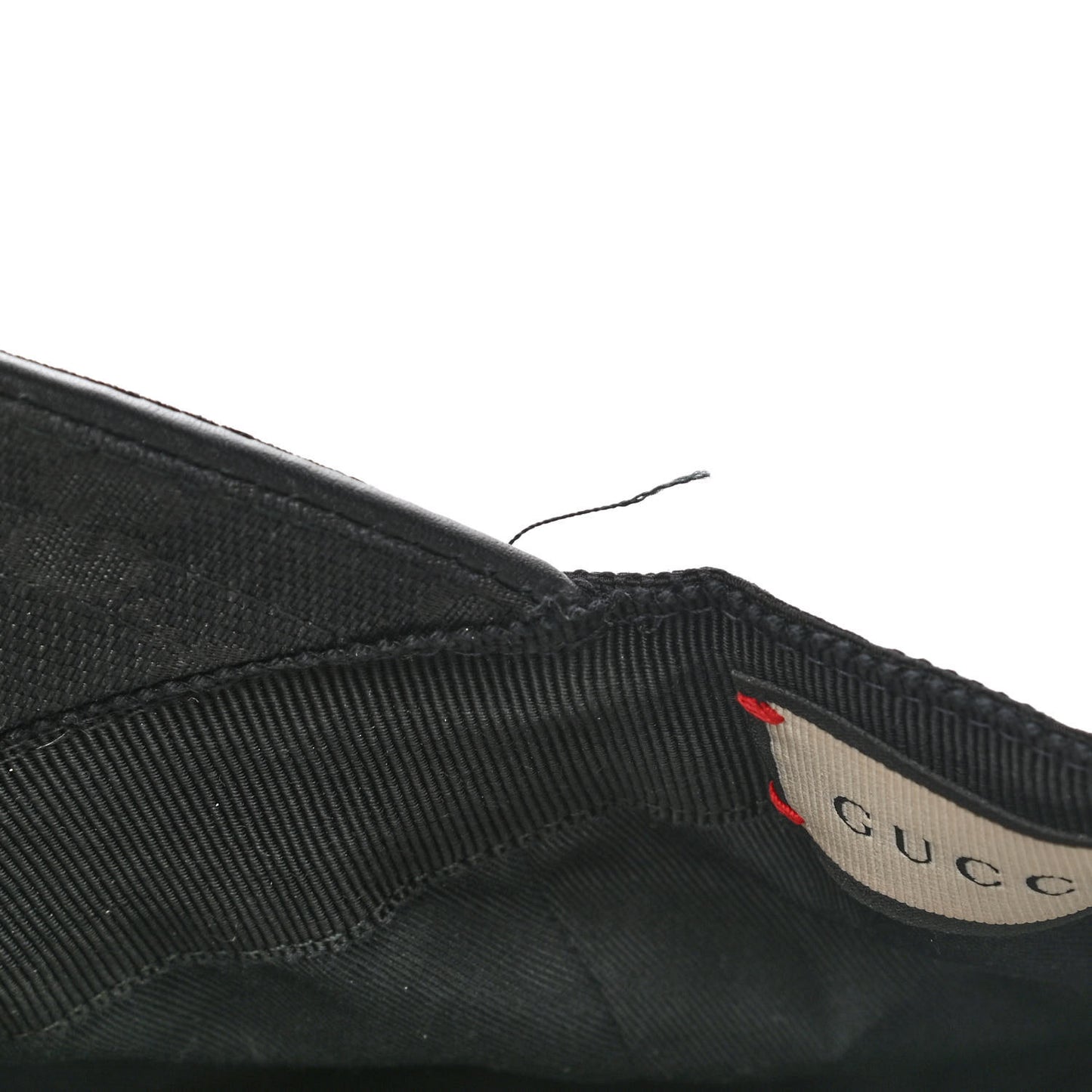 Monogram Web Baseball Hat M Black