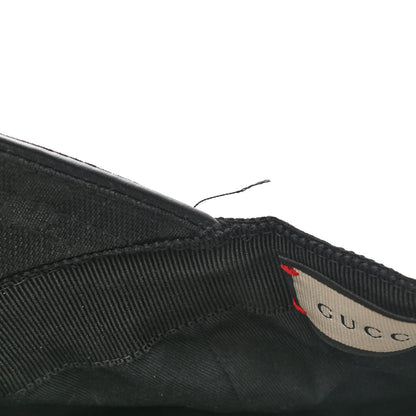 Gucci Monogram Web Baseball Hat M Black 8 of 11