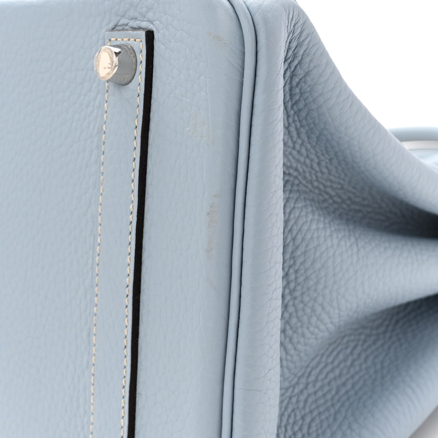 Hermes Togo Birkin 35 Bleu Lin 12 of 15