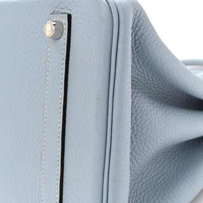 Hermes Togo Birkin 35 Bleu Lin 12 of 15