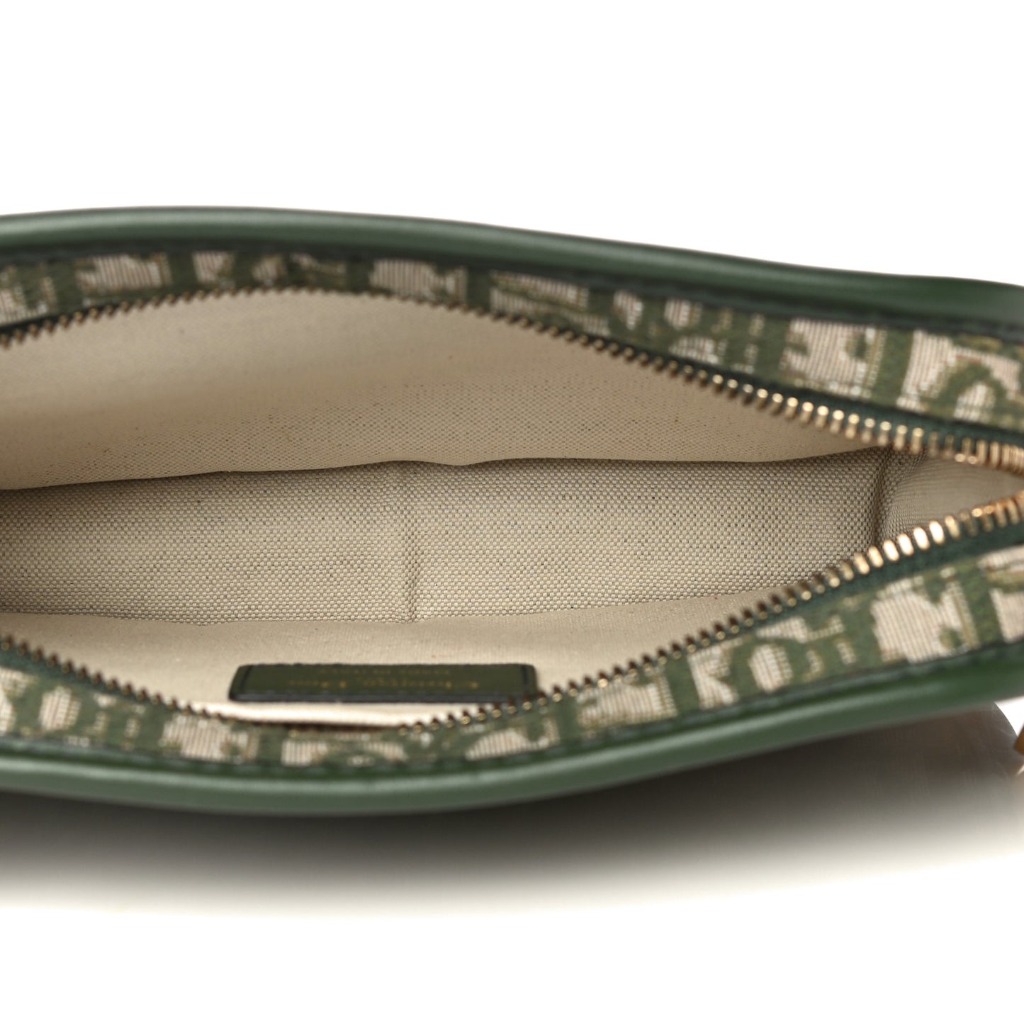Oblique Diorquake Clutch Green
