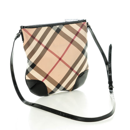 Burberry Supernova Check Small Dryden Crossbody Bag Black 3 of 8