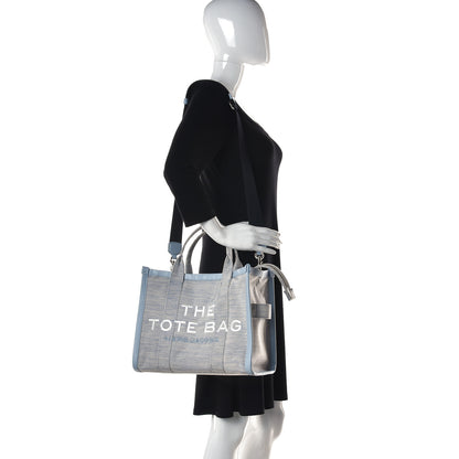 Marc Jacobs Canvas Small Summer Tote Bag Blue 2 of 18