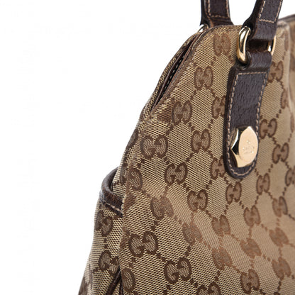 Gucci Monogram Medium Charmy Shoulder Bag Brown 13 of 16