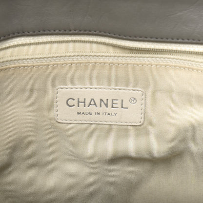 Chanel Washed Lambskin Quilted Maxi Chain Around Flap Taupe 6 of 12