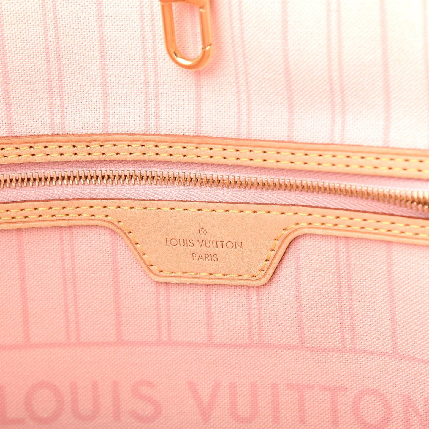 Damier Azur Neo Neverfull MM Rose Ballerine