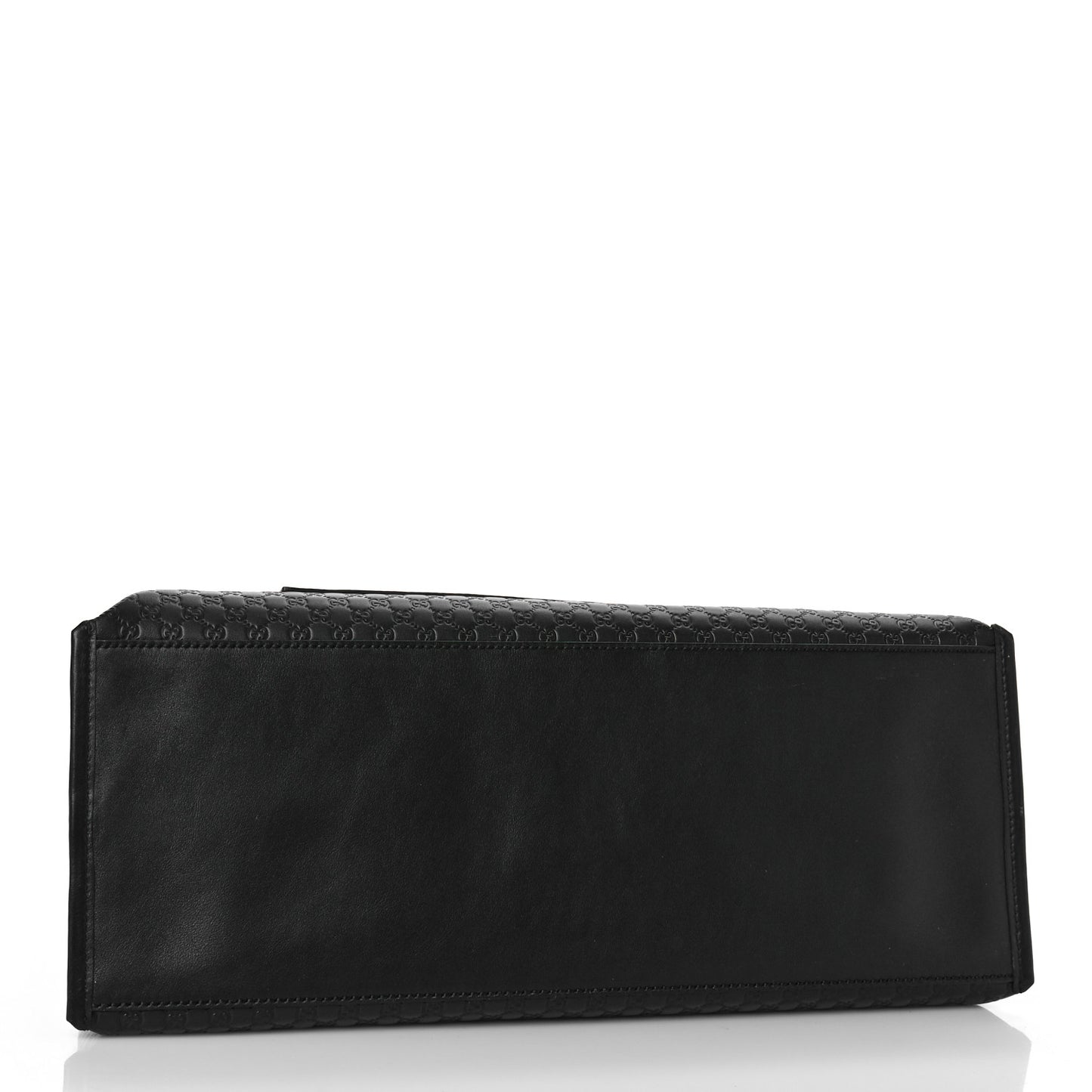 Soft Microguccissima Medium Tote Black