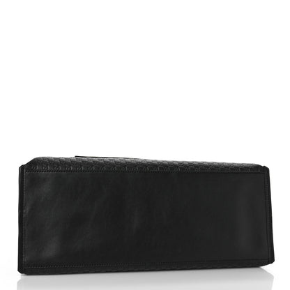 Gucci Soft Microguccissima Medium Tote Black 4 of 9