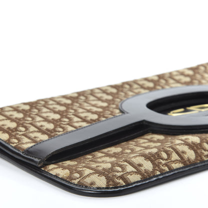 Christian Dior Monogram Fold Over Clutch Brown 5 of 9