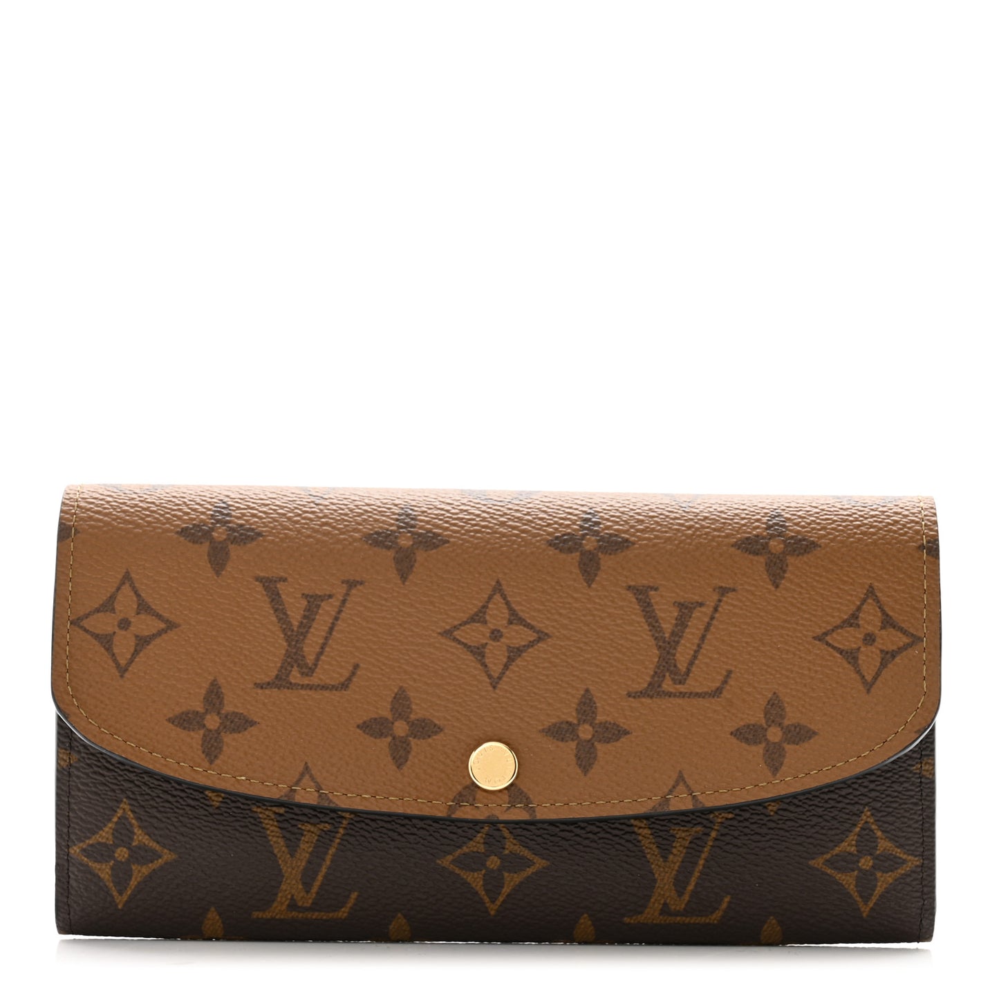 Reverse Monogram Emilie Wallet
