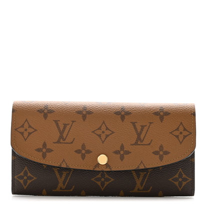 Louis Vuitton Reverse Monogram Emilie Wallet 1 of 8