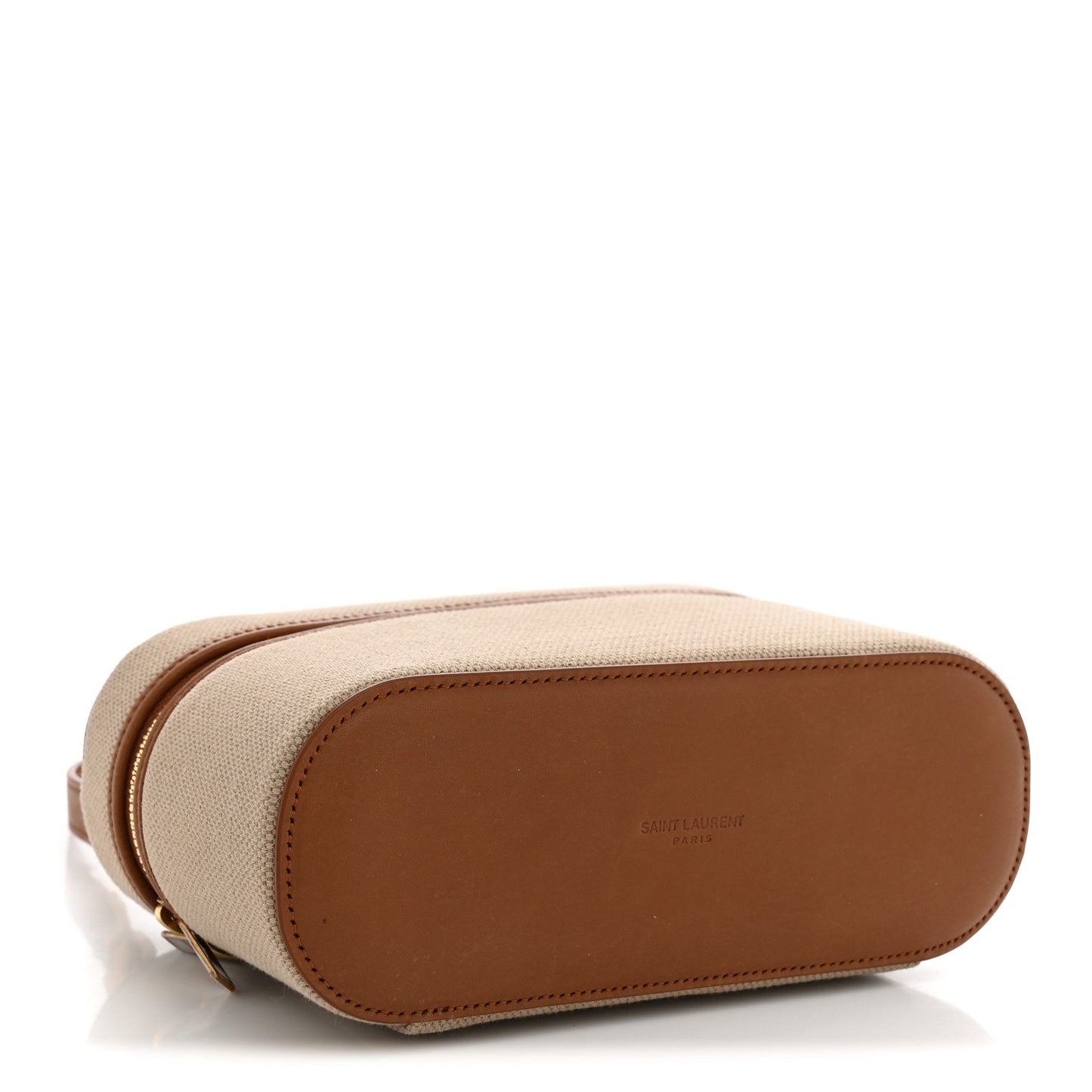 Canvas Calfskin Mini Gaby Vanity Case  Desert Dust Brick