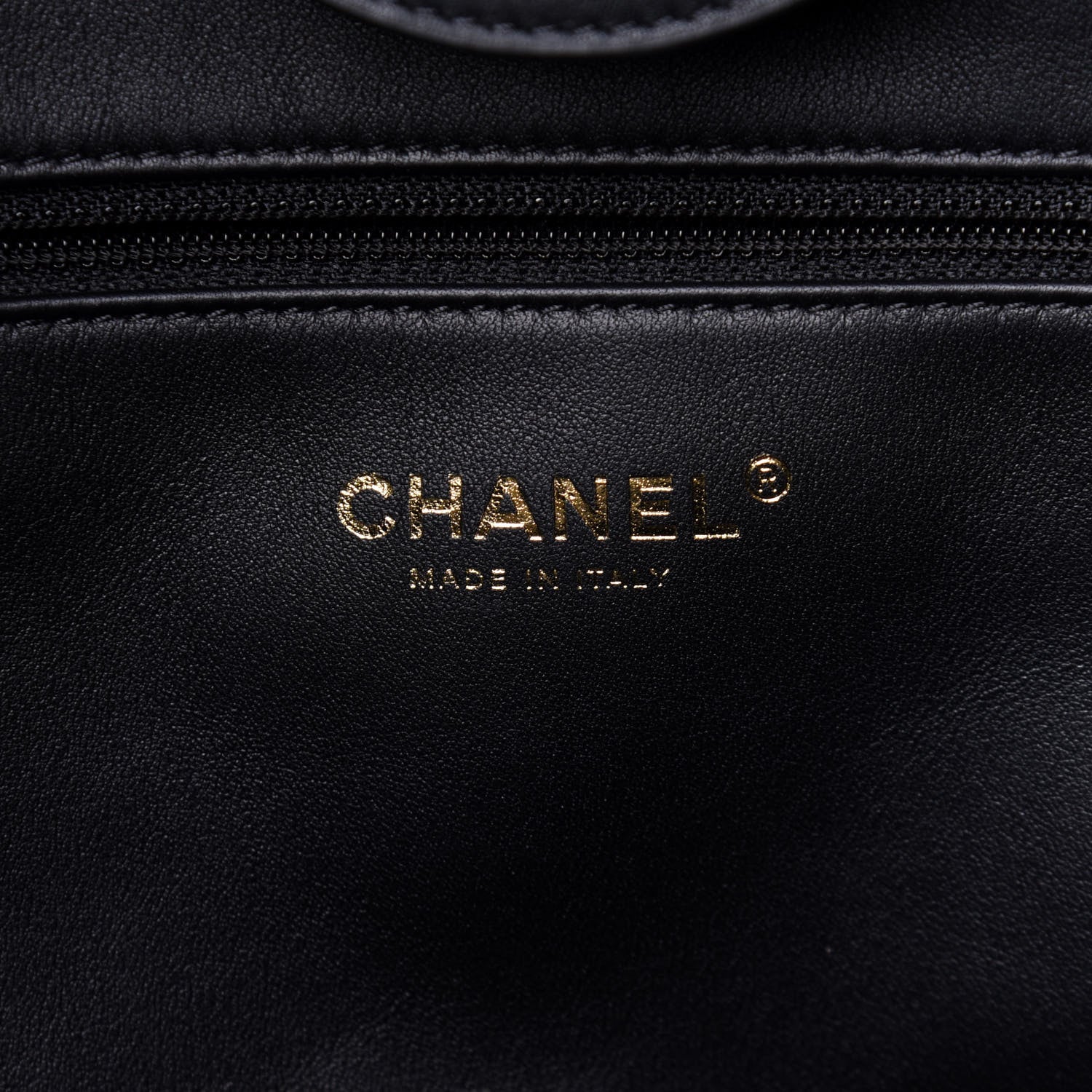 Chanel Shearling Large Deauville Tote Black 6 of 10