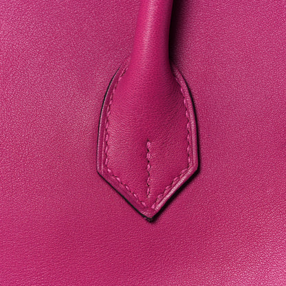 Hermes Swift Birkin 25 Rose Pourpre 10 of 34