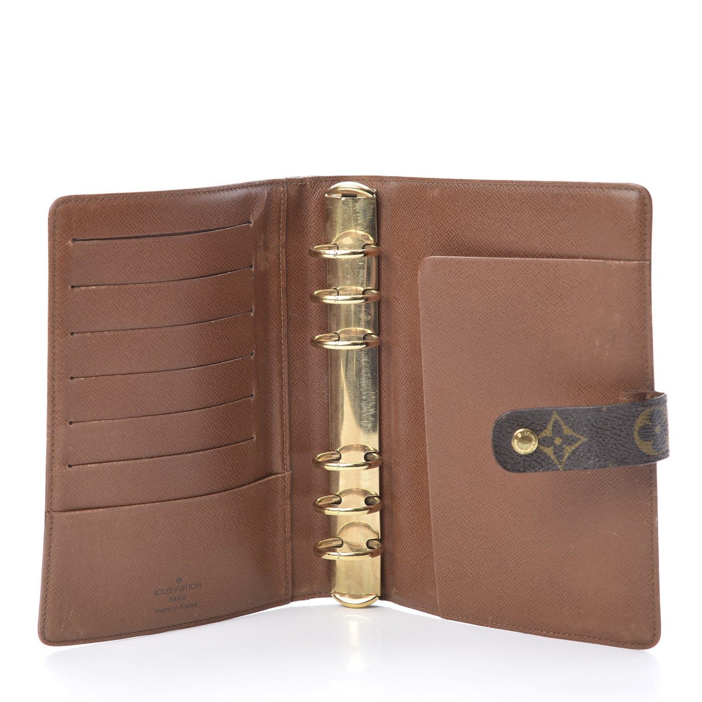 Monogram Medium Ring Agenda Cover