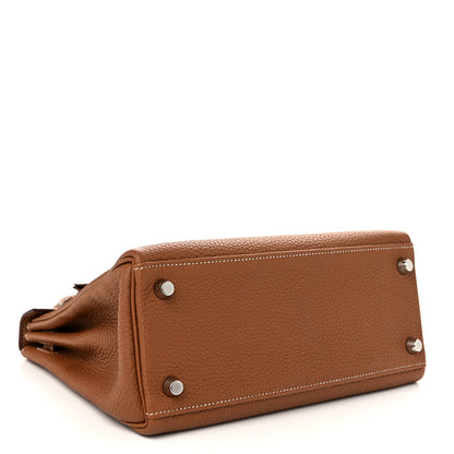 Hermes Togo Kelly Retourne 25 Gold 3 of 11
