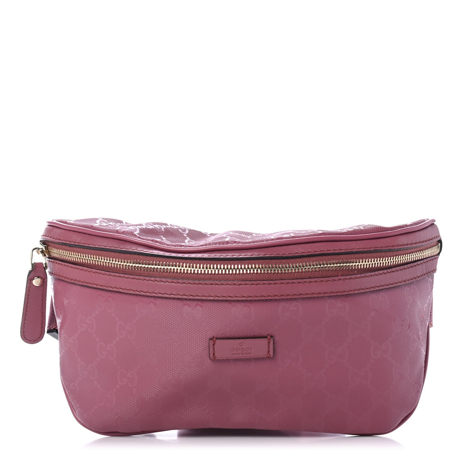 Gucci Imprime Monogram Belt Bag Vintage Rose 1 of 4