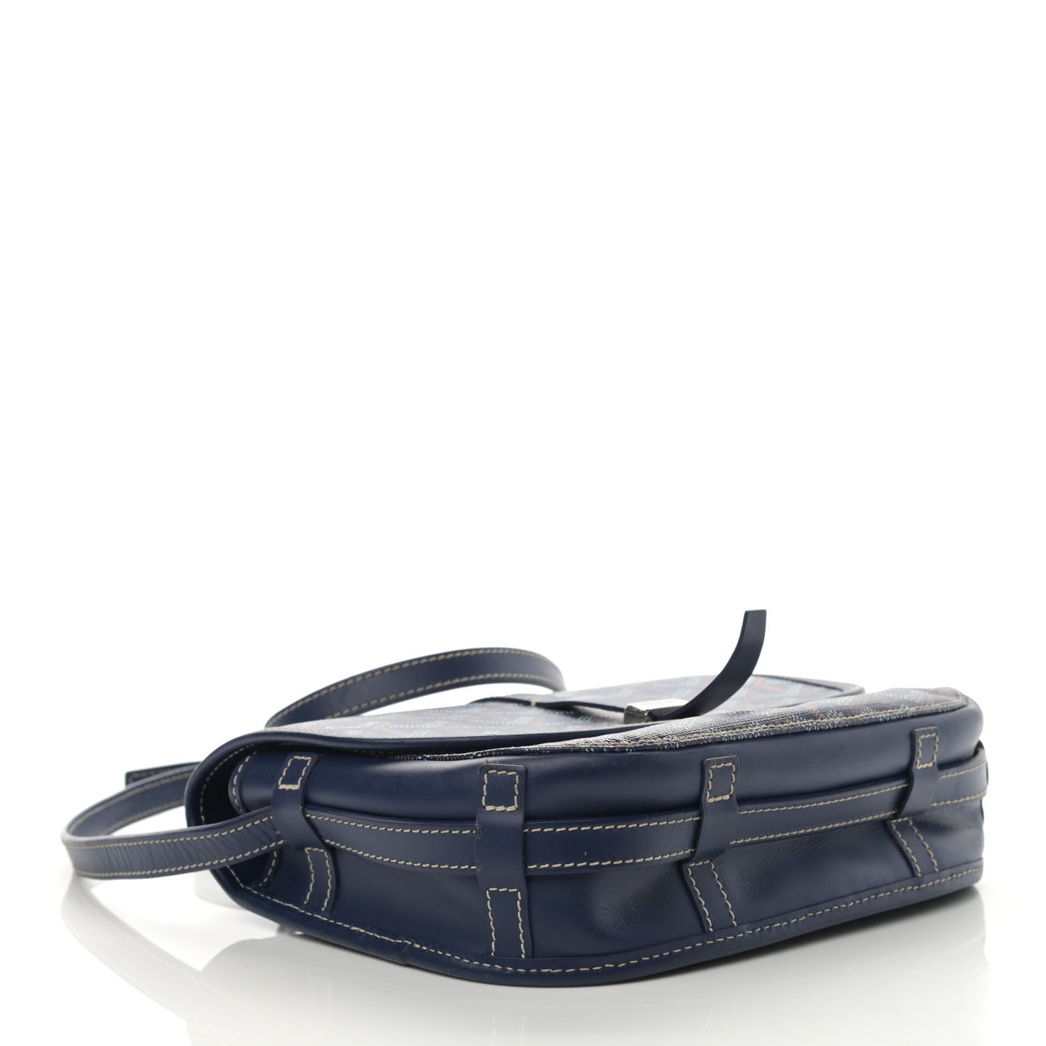 Goyard Goyardine Belvedere II PM Messenger Bag Navy 4 of 11