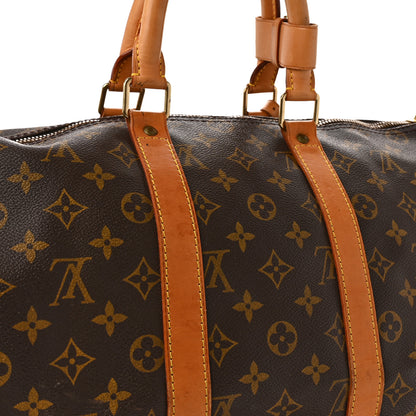 Louis Vuitton Monogram Keepall Bandouliere 45 17 of 20