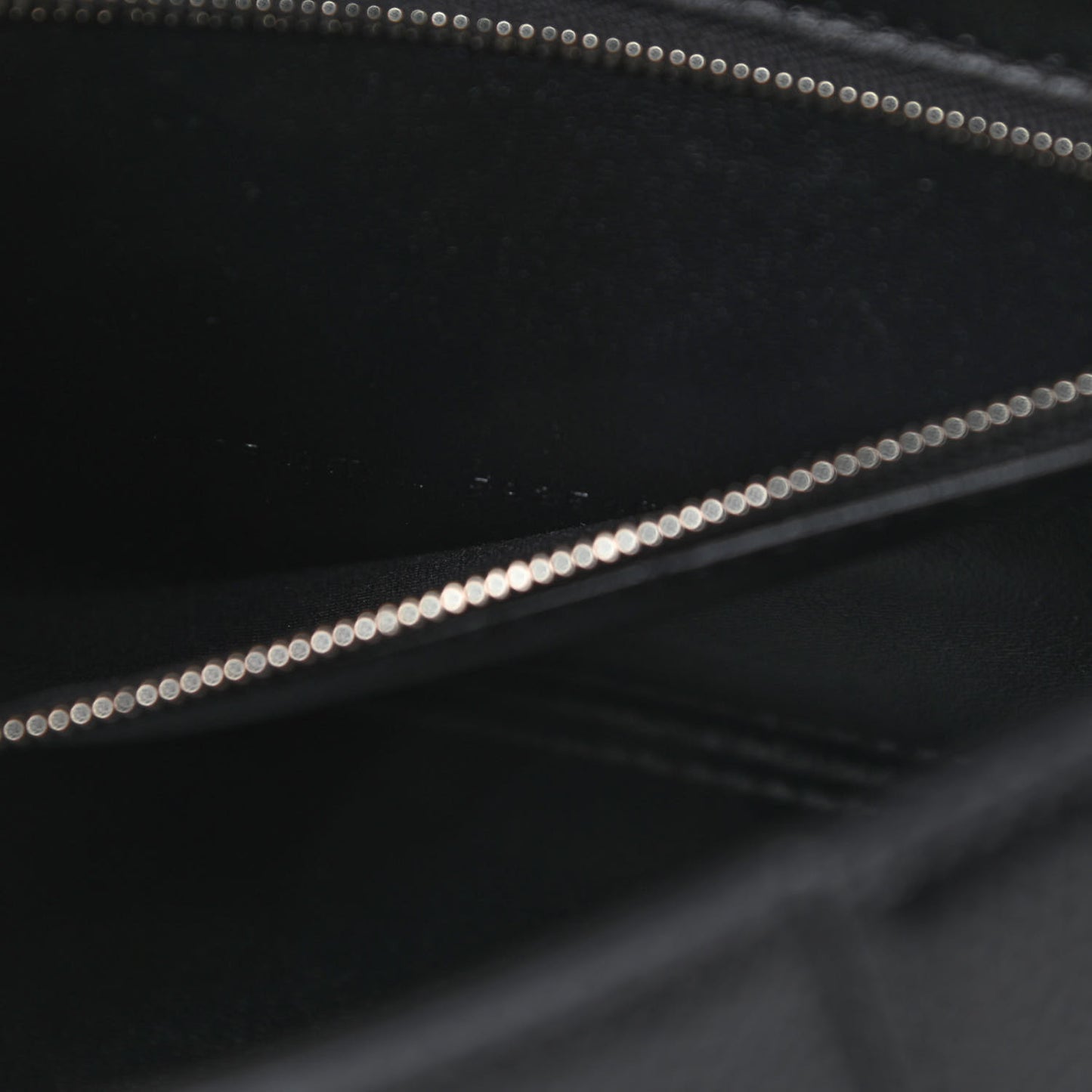 Grained Calfskin Small Hourglass Top Handle Bag Black