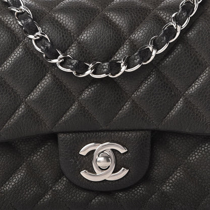 Chanel Iridescent Caviar Quilted Mini Square Flap Black 10 of 14