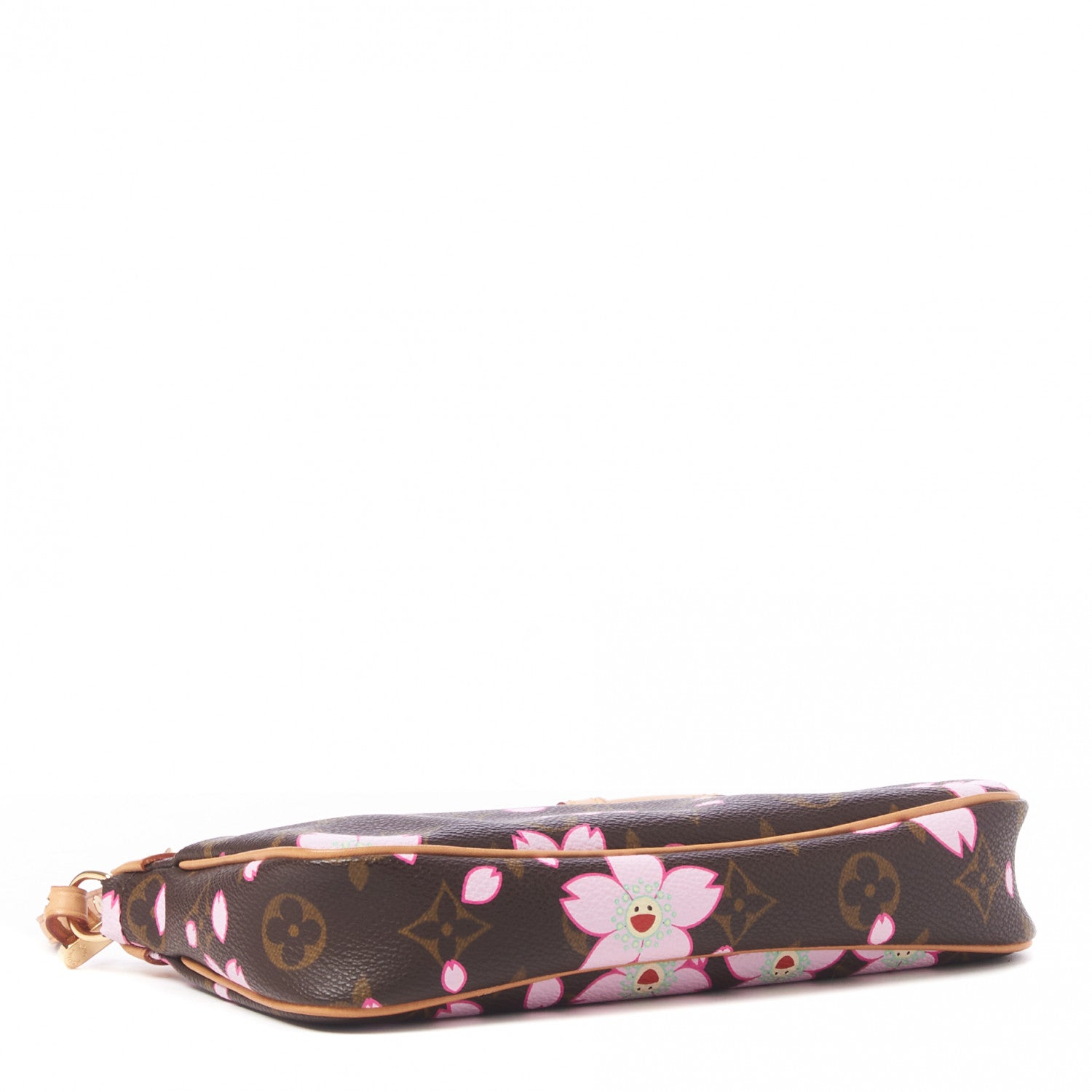 Louis Vuitton Monogram Cherry Blossom Pochette Accessories Brown 4 of 8