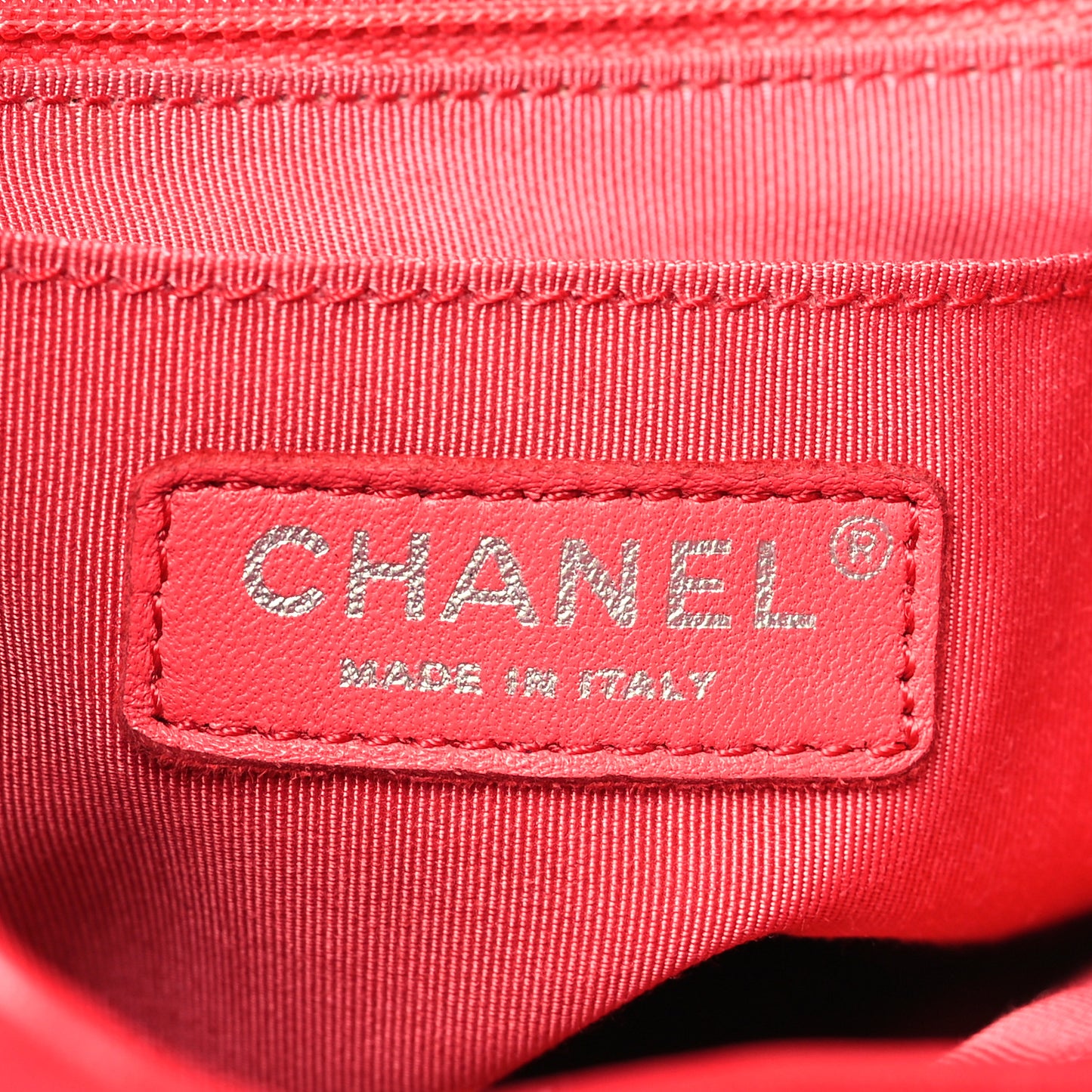 Lambskin Quilted Small Urban Spirit Backpack Red
