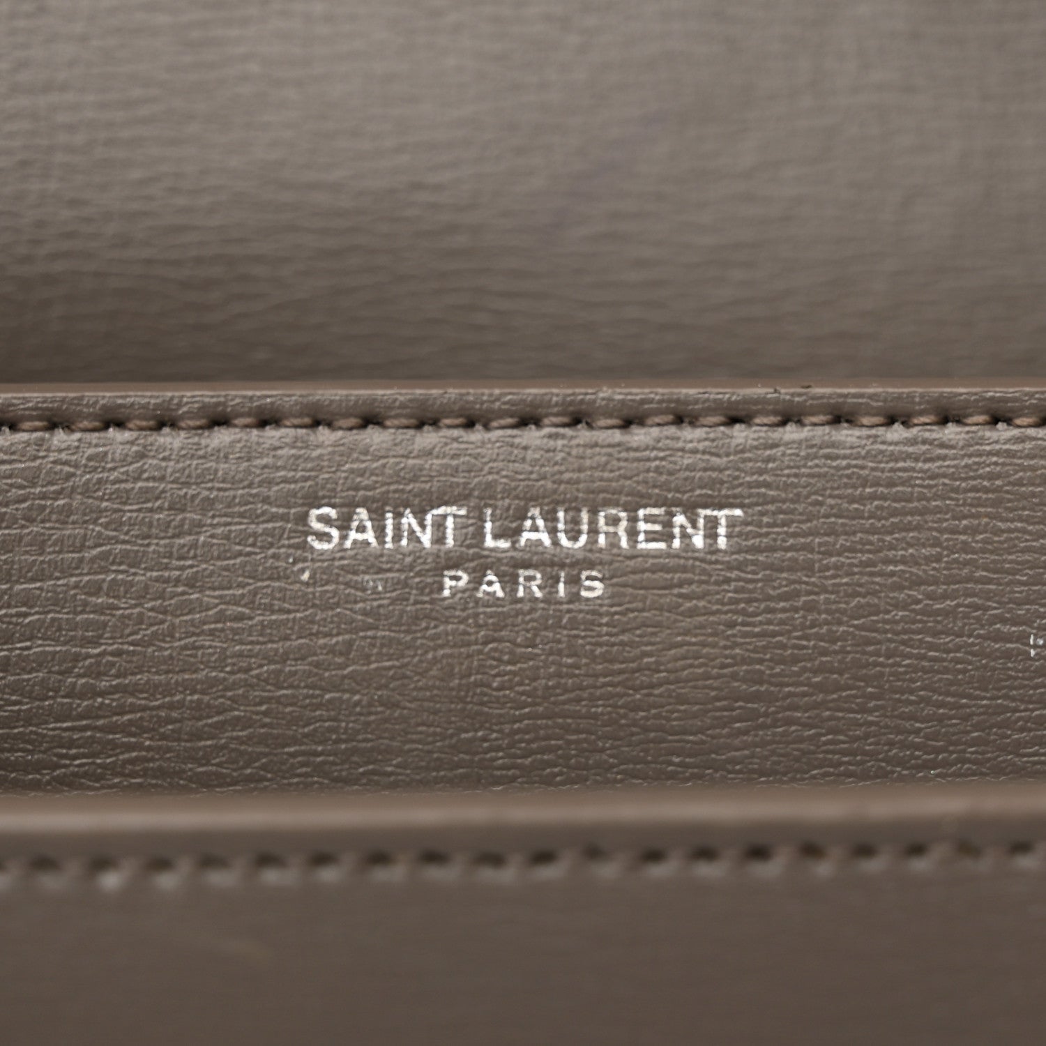 Saint Laurent Calfskin Medium Monogram Sunset Fog 6 of 23