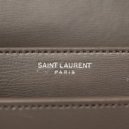 Saint Laurent Calfskin Medium Monogram Sunset Fog 6 of 23