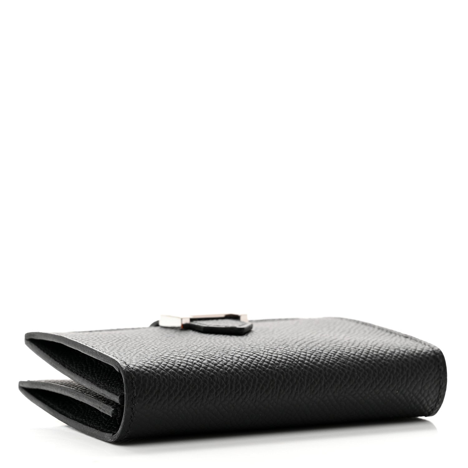Hermes Epsom Bearn Card Holder Wallet Black 3 of 6