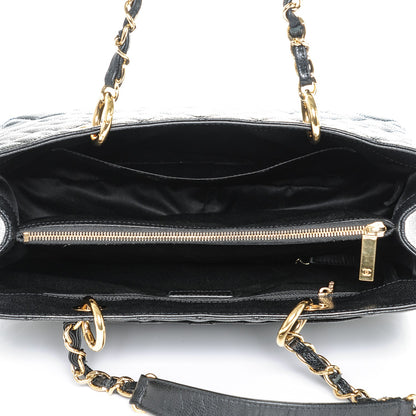 Chanel Caviar Quilted Grand Shopping Tote GST Black 5 of 6
