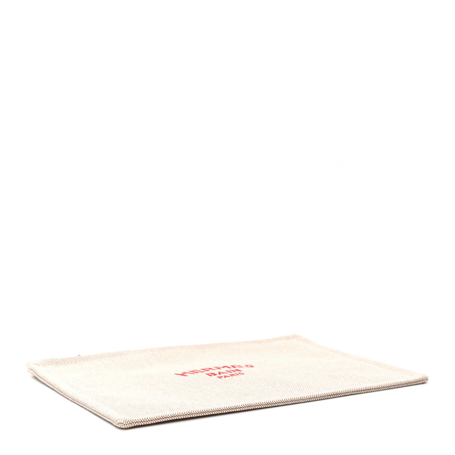 Hermes Toile Flat Yachting Pouch Rouge 4 of 6