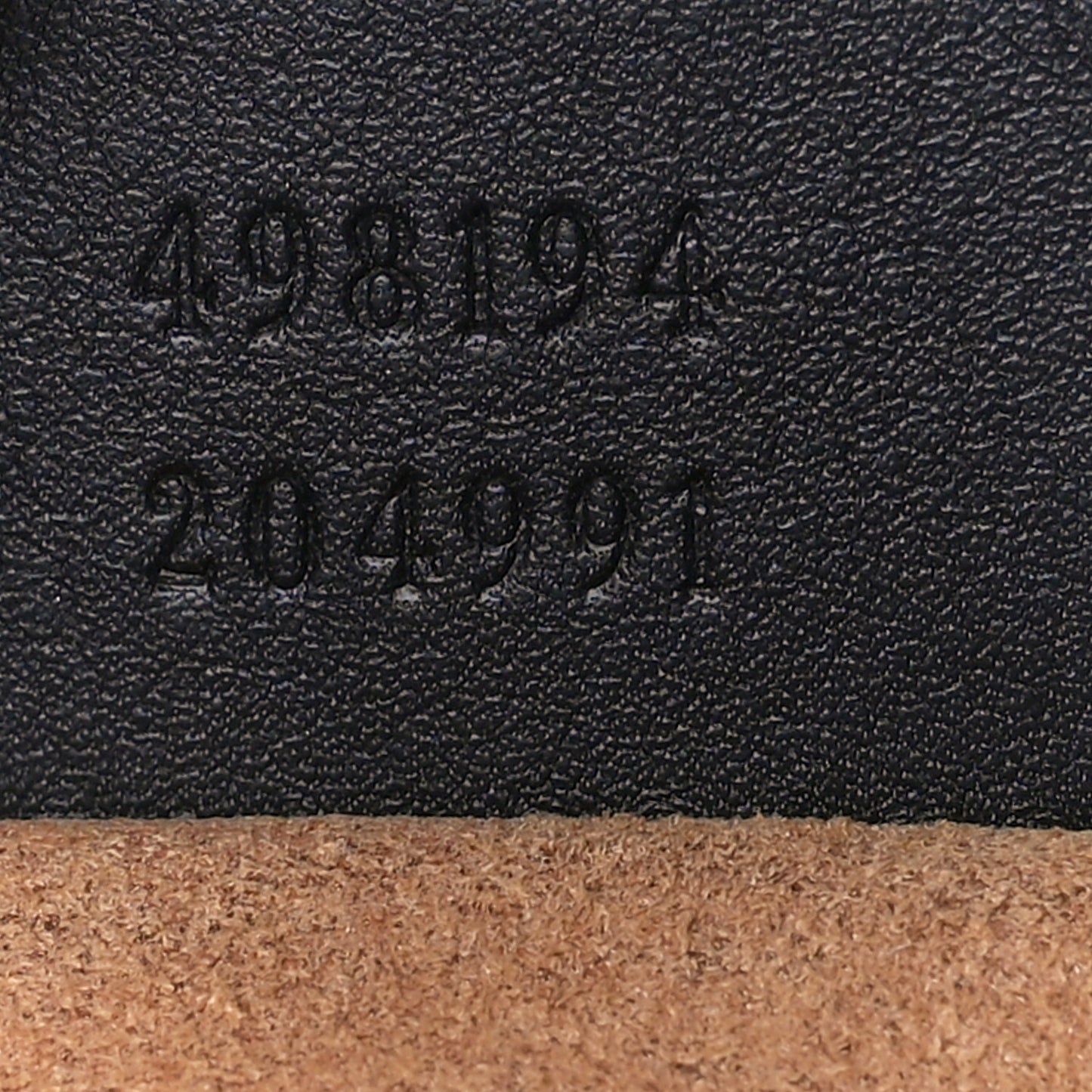 Tumbled Sheepskin Mini Pandora Bag Black