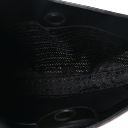 Prada Spazzolato Large Cleo Adjustable Strap Shoulder Bag Black 5 of 9