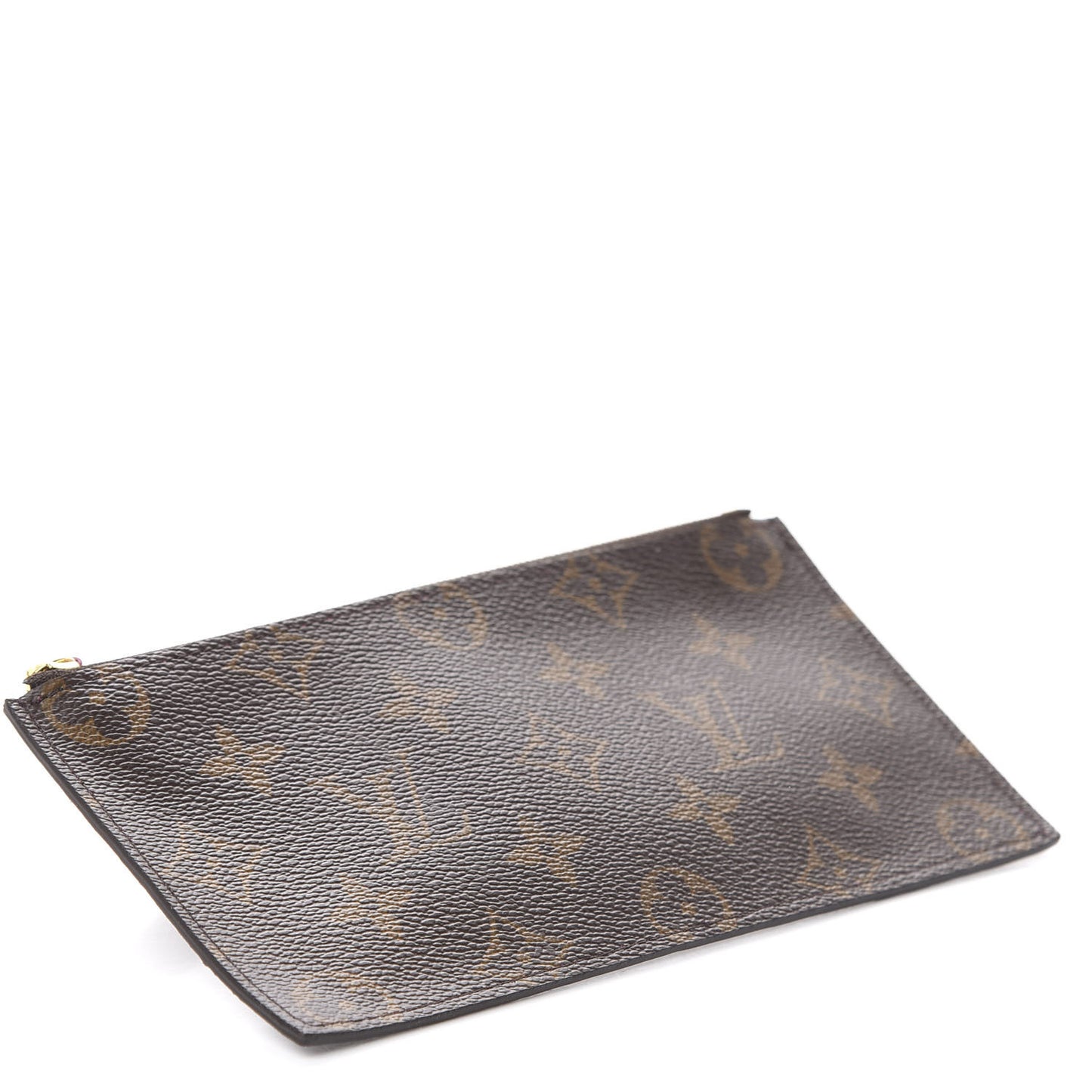 Monogram Felicie Chain Wallet Zippered Insert Fuchsia