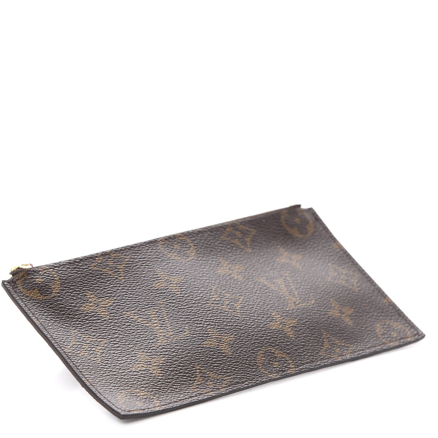 Louis Vuitton Monogram Felicie Chain Wallet Zippered Insert Fuchsia 3 of 5