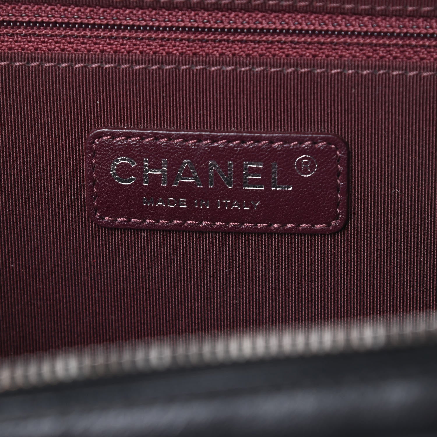 Chanel Lambskin Small Coco Boy Camera Case Black 7 of 13