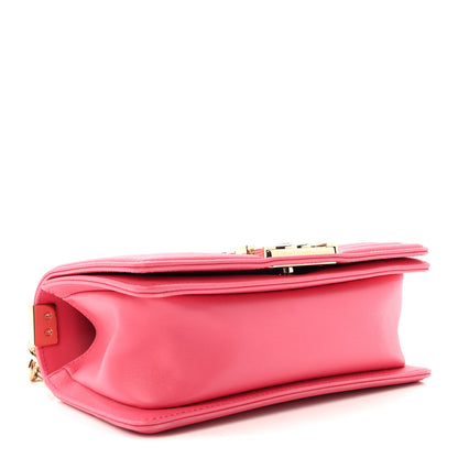 Chanel Snakeskin Small Boy Flap Pink 4 of 10