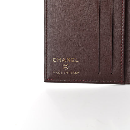 Chanel Lambskin Quilted Card Holder Wallet Black 6 of 8
