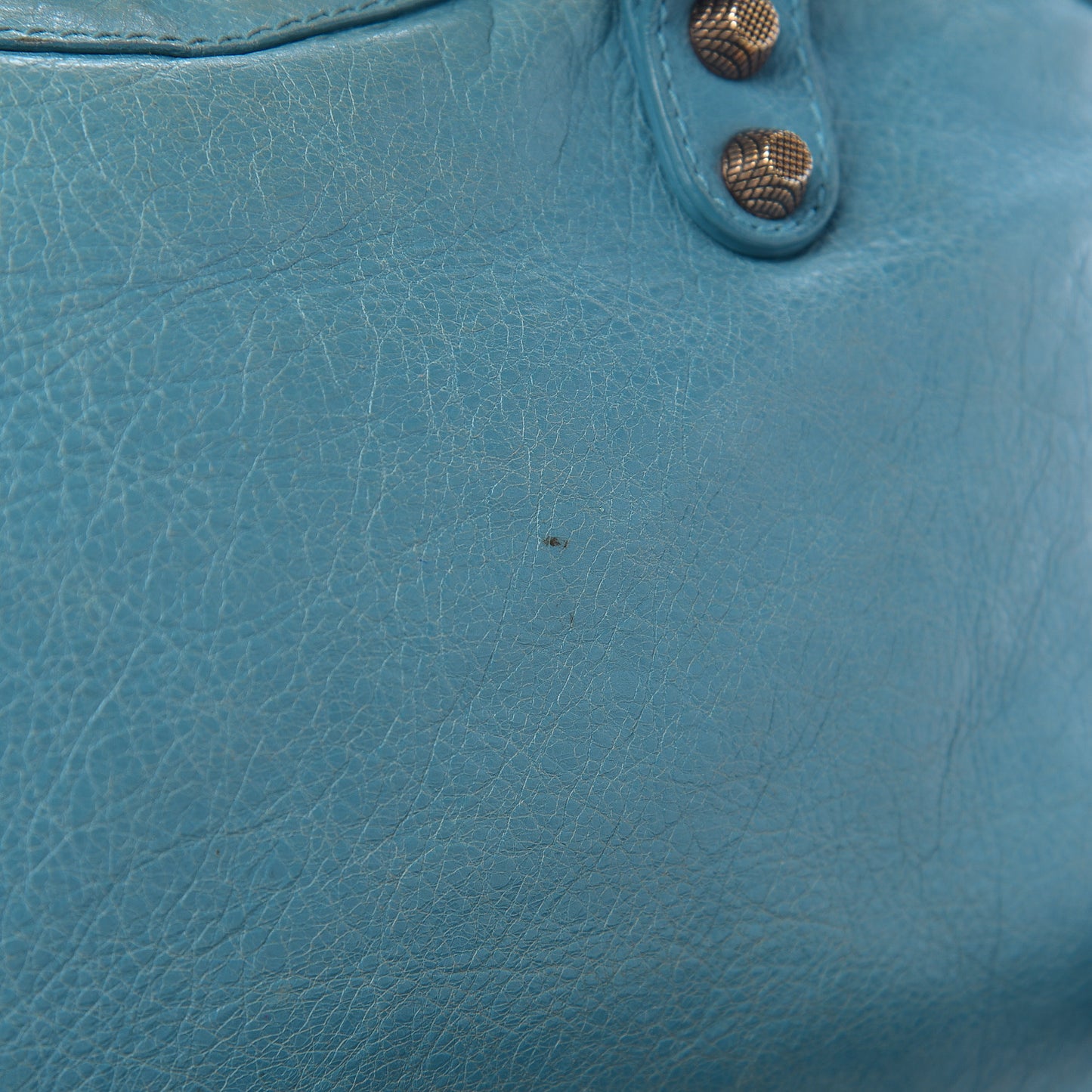 Agneau Giant 21 Gold Hardware City Bleu Indigo