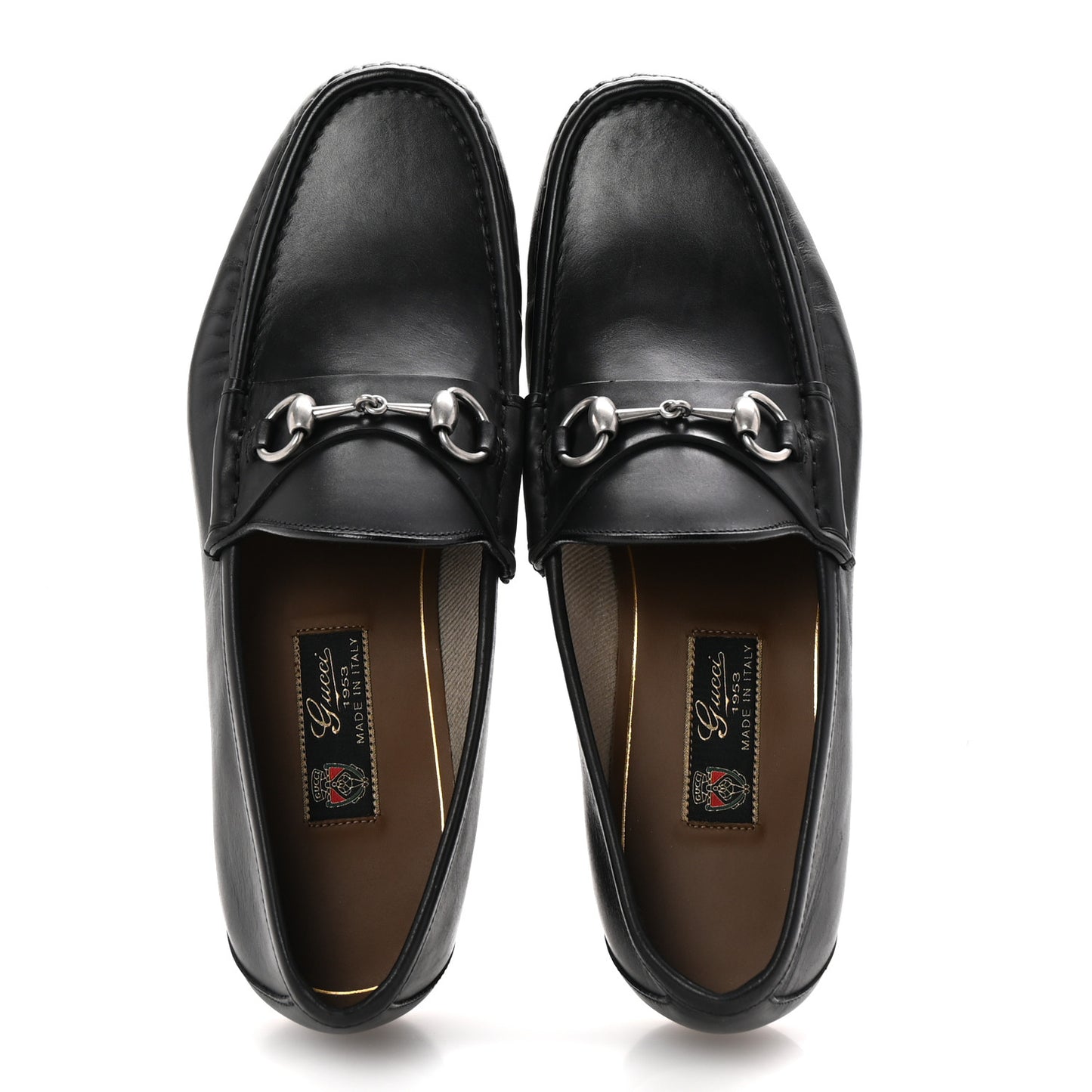 Betis Glamour Calfskin Horsebit Mens Jordaan Loafers 9 Black
