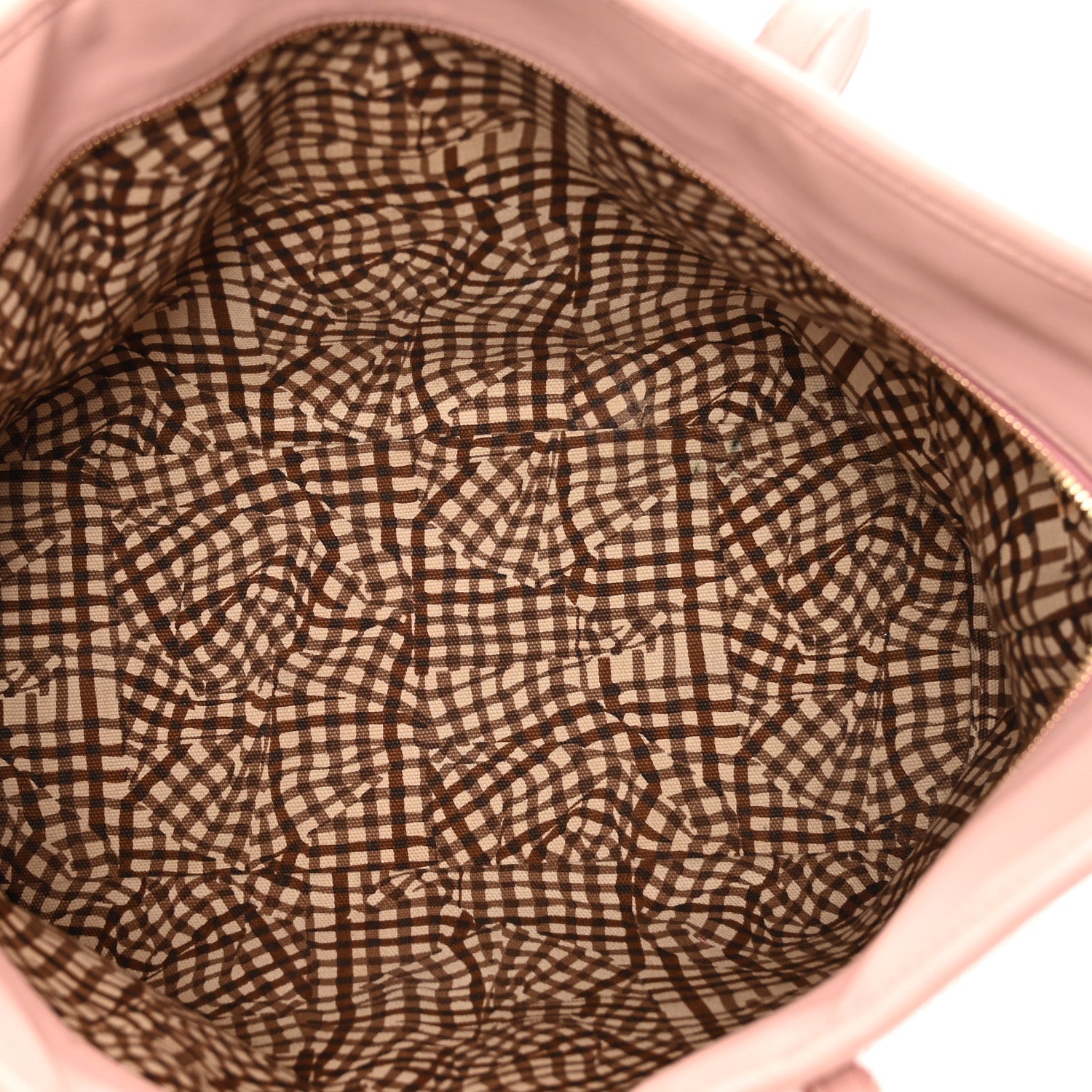 MCM Visetos Medium Anya Shopper Tote Light Pink 6 of 13