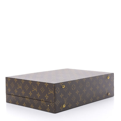 Louis Vuitton Monogram Jewellery Case Hard Trunk 4 of 15