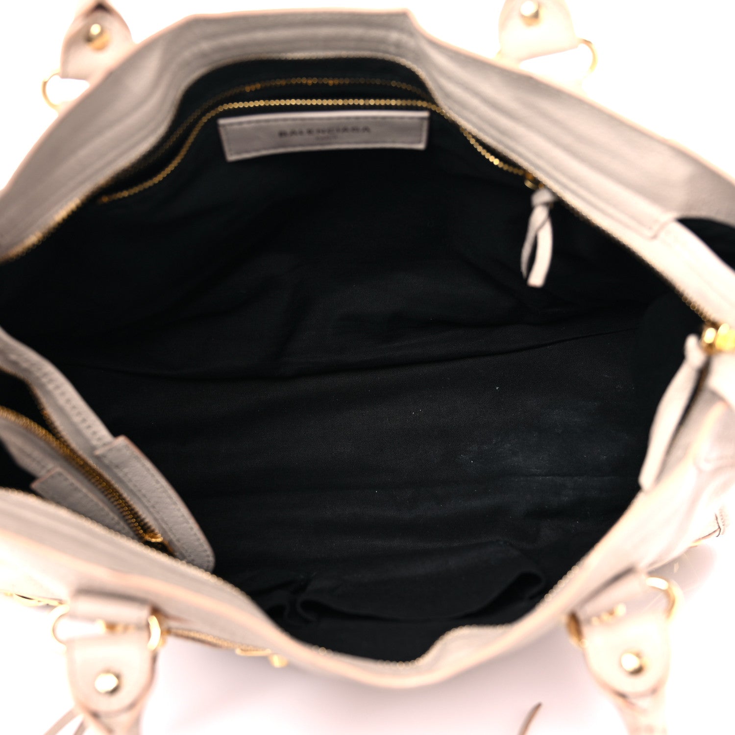 Balenciaga Chevre Gold Hardware Metallic Edge City Beige Praline 5 of 33