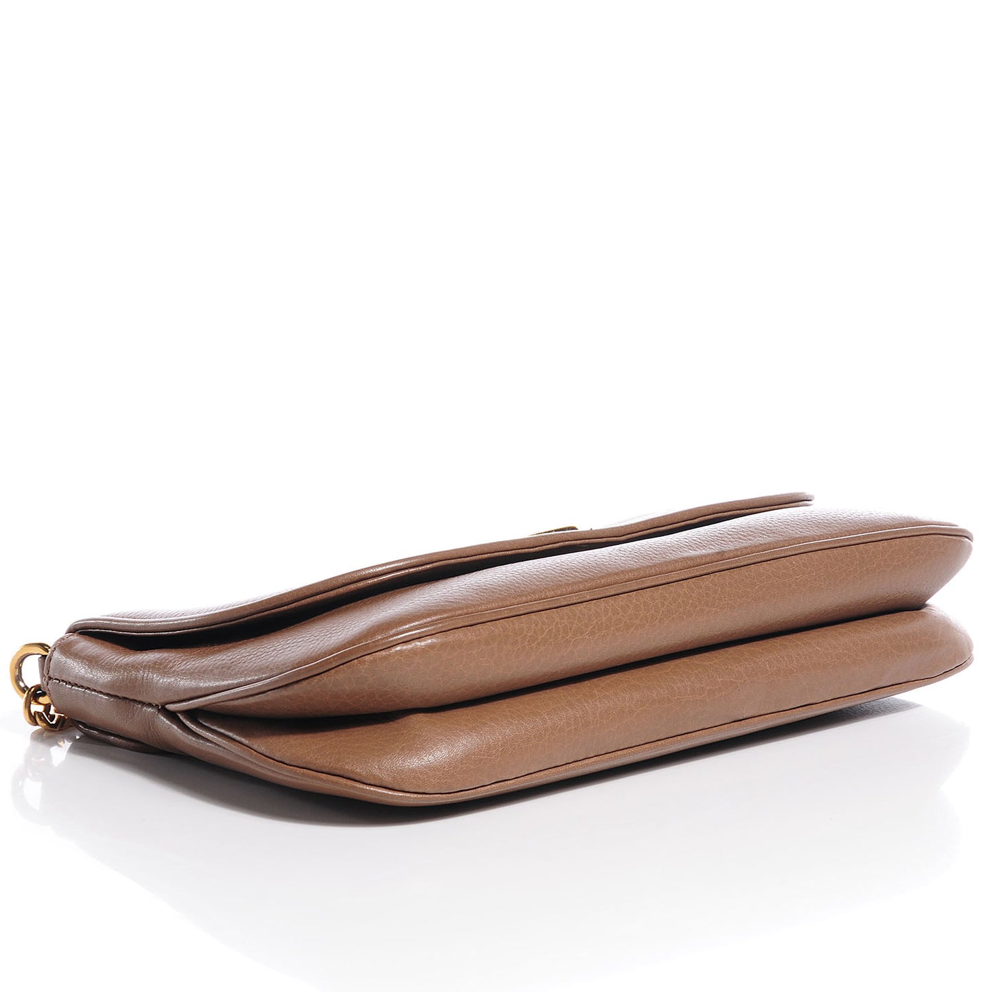 Cellarius Calfskin Medium 1973 Chain Shoulder Bag Marron Glace